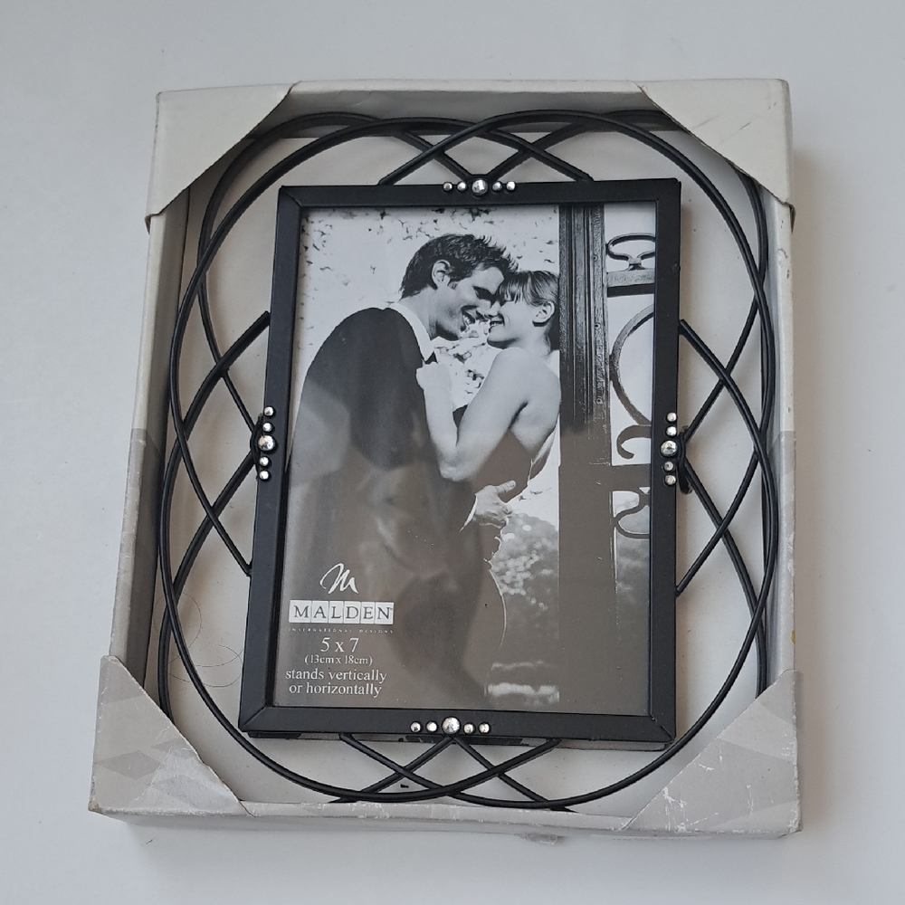 Malden Black Decorative Photo Frame